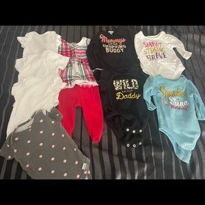 0-3 month Bundle of clothes Girls